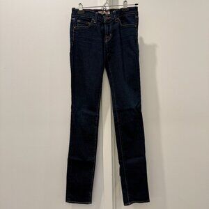 J BRAND Pencil Leg Jeans Ink Dark Blue Denim 26x34 Skinny Straight 26